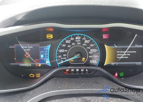 2014 Ford C-Max Hybrid Sel from USA, damaged, VIN 1FADP5BU7EL505782